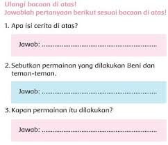 Maybe you would like to learn more about one of these? Apa Isi Cerita Di Atas Jawaban Soal Tema 5 Kelas 2 Halaman 118 119