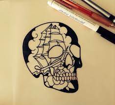 Pin By Uygar Gozcu On Tattoo Skull Tattoos Traditional Tattoo Trendy Tattoos