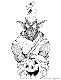 Get creative and color this spiderman in a web coloring page. Green Goblin From Spider Man Cartoon Colouring Page Coloring Pages Printable