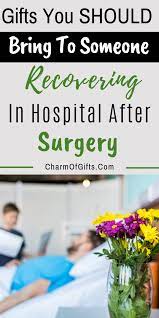 Whether they are ill, or recovering from surgery. Best Post Surgery Gifts That Help With Recovery Practical And Useful Post Surgery Gift Hospital Stay Gifts Surgery Gift