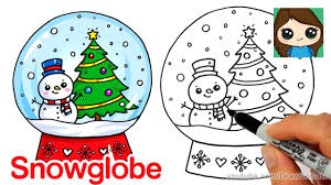 Check spelling or type a new query. How To Draw A Christmas Snow Globe Cute And Easy Youtube