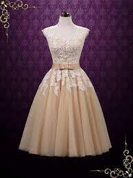 Tea Length Short Lace Wedding Dress Debbie Enjoy fast delivery, best quality and cheap price. tea length short lace wedding dress debbie