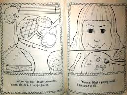 Free printable bear coloring pages and sheets are available in it to create your own coloring book. Crayola Horrors A Look At Some Odd And Unsettling Vintage Coloring Books Flashbak