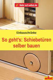 schiebeturen selbst de schiebeturen selber bauen selbermachen basteln zu hause diy mobel schlafzimmer