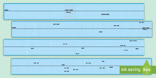 Blank History Timeline Template | Large Display