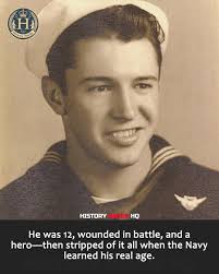 Calvin Leon Graham, of Canton Texas, was the youngest veteran of World War  II at the age of 12 years old.