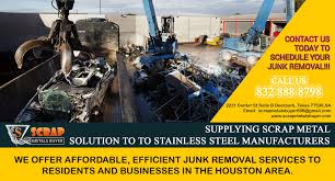 Aluminium Scrap Buyer Houston Texas Aluminium Recycling Houston Aluminum Recycling Steel Manufacturers Junk Removal Service
