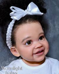 Jameelah beautifully reborned by Christina Rotarmel. ❤️🤍💛  #pinglaujameelah #pinglau #pinglausculptor #pinglauart #pinglaureborn  #pinglautoddler #pinglaureborndollkit #pinglaudoll