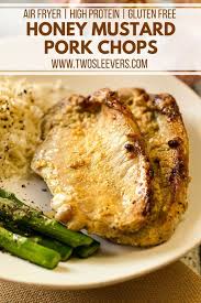 Honey Mustard Pork Chops Air Fryer Pork Chops Pork Chop Recipes Air Fryer Rec Honey Mustard Pork Chops Air Fryer Recipes Pork High Protein Recipes Dinner