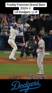Freeman Grand Slam October 25, 2024 World Series Game 1 #quedesmadre🔥  #noticiasquedesmadre🔥 #noticiastiktok #october #2024 #thinkblue #ladodgers  #worldseries2024 #gameone #mlb #october2024 ...