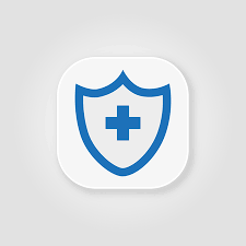 Creating a health insurance logo design has never been easier. Health Insurance Logo Icon On Gray Background Royalty Free Cliparts Vectors And Stock Illustration Image 110018882