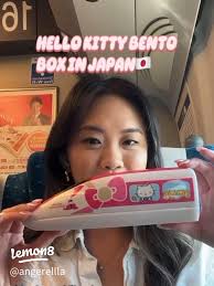 The Cutest Hello Kitty Bento Box: A Shinkansen Journey in Japan