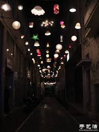 The Cozy Alley In Diy Wanjia Lights Www Shouyihuo Com In 2020 Light Installation Light Art Installation
