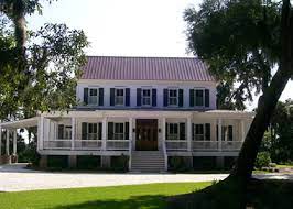 Plantation Style Wrap Around Porch