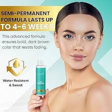 Amazon.com: Kit profesional de tinte marrón medio semipermanente 40  aplicaciones dura 4-6 semanas coloración puntual set impermeable : Belleza  y Cuidado Personal