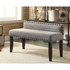 Black Bench With Back Image Result For Low Back Black Bench Dining Bench With Back Upholstered Dining Bench Upholstered Bench