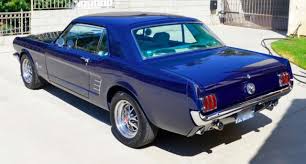 Image result for Nightmist Blue 1966 Mustang