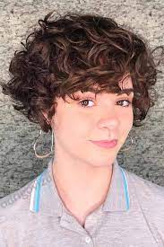 55 Sassy Short Curly Hairstyles 2021 To Wear At Any Age Short Wavy Hair Short Curly Hairstyles For Women Short Wavy Haircuts