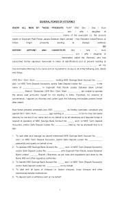 Bank account confirmation letter sample poa / bank authorization letter for account withdrawal : Http Www Gpparsikbank Com Power 20of 20attorney 20for 20nri Pdf