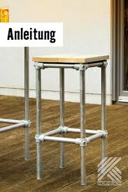 Barhocker Selber Bauen In 2020 Barhocker Diy Gartenmobel Hocker