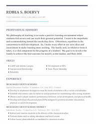 You can use this as base to create a resume for your job application. 20 Best Special Education Teacher Resumes Resumehelp