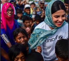 Priyanka Chopra Visits Rohingya Refugee Camps In Bangladesh As Unicef S Global Goodwill Ambassador Daily Hawker Priyanka Chopra Unicef Chopra
