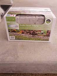 5m roll of smartedge low maintenance lawn edging for sale. Find More Border Stone Edging Brand New In Box From Costco For Sale At Up To 90 Off