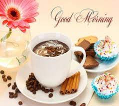 Buenos Dias Hora Del Desayuno Cafe Chocolate Flor Vaso Granos De Cafe Fondo De Pantalla Hd Peakpx