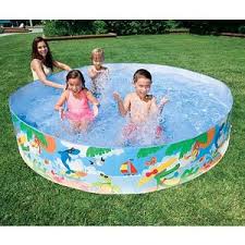 These Are The Pools We Grew Up Using It S Funny Reading The Reviews From People Who Clearly Never Had To Stand In A Circle 4 5 Kids To Hold It U Pool