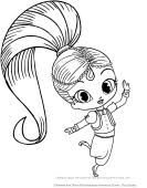 Ausmalbilder Shimmer Und Shine