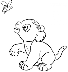 Download this adorable dog printable to delight your child. Lion Cub Coloring Pages Coloring Home