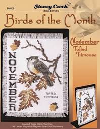 November Bird Of The Month Birds Of The Month November Cross Stitch Pattern Punto De Cruz Puntos Bordado