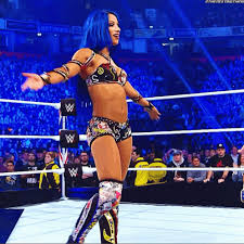 The beautiful ladies use female wrestling moves such as pins and scissors to win! Run Blue Gif Sasha Bank Sasha Banks Wwe Wwe Sasha Banks