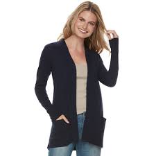 Womens Sonoma Goods For Life Ribbed Cardigan Products In