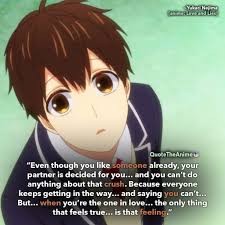 What to get someone who loves anime. 5 Love And Lies Quotes From The Anime
