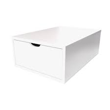 Meuble rangement profondeur 60 cm. Cube De Rangement Profondeur 75 Cm Tiroir Bois Couleur Blanc Cdiscount Maison