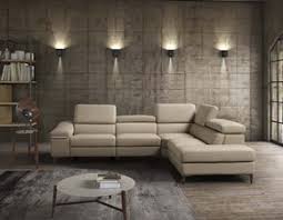 Divano letto york con materasso alto 18 cm, con portaguanciali e cuscini schienale regolabili in altezza. Outlet Livingood