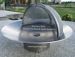 Stainless Steel Fire Bowl Spark Screen Fire Bowls Fire Pit Spark Screen Fire Pit Ring