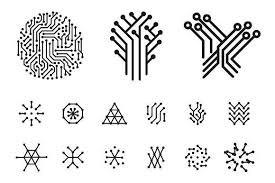 Technical Circuit Icon Set Technology Icons 12 00 Technology Icon Icon Set Electronics Logo