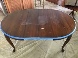 The key to using blue paint to enhance cherry wood floors is to think in terms of contrast. How To Chalk Paint A Table Top To Last
