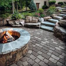 24 backyard outdoor fire pit ideas such as diy in ground fire pits, best kits & designs for wood burning fire pit tables & grills, concrete fire bowls, etc! Wood Burning Simple Backyard Fire Pit Ideas Novocom Top