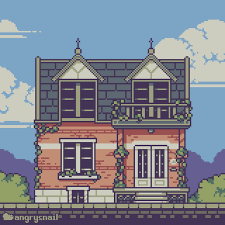 Cute Little House Pixelart Cool Pixel Art Pixel Art Games Pixel Art Background