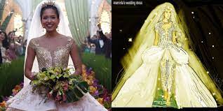 How Crazy Rich Asians Made Its Wedding On A Budget Look Like 40 Million Movie Wedding Dresses Weird Wedding Dress Asian Wedding Dress