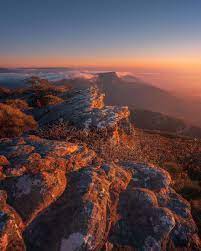 grampians sunrise desert national park above the clouds national parks