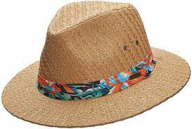 Amazon Com Panama Jack Tropical Ribbon Matte Toyo Straw Safari Sun Hat 2 3 4 Brim Bill Floral Hat Band With Sign Mens Sun Hats Mens Safari Hats Hats For Men