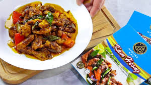 Hidangan ni sangat lah wangi, cukup rasa … roti jala lembut dan kari ayam berkerisik Kam Heong Chicken Cooking Video Youtube