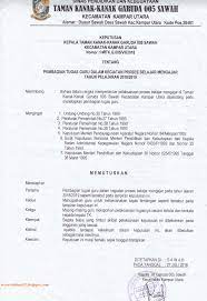 Download contoh sk pembagian tungas mengajar guru tahun ajar 2017/2018.doc. Contoh Format Sk Penempatan Tugas Guru Tk Paud 2019 Secercah Ilmu