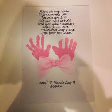 Cute Father S Day Craft For Babies If They Will Open Their Hands Crafted By Carson Webb Fathers Day Crafts Fun Crafts For Kids Baby Crafts