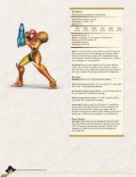 Special thanks to our boy anto for giving us the info. Samus Aran From Ssb5e Super Smash Bros Smash Bros Dnd Monsters
