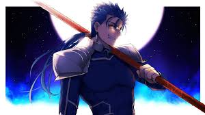 A version of fate/stay night rated for ages 15 and up titled fate/stay. Lancer Fate Stay Night 1884318 Fullsize Image 1071x600 Ideias